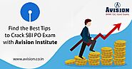 Find The Best Tips to Crack SBI PO Exam with Avision Institute