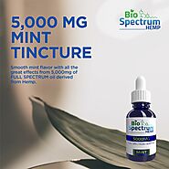 5,000 mg Mint Full Spectrum Tincture