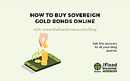 How to Buy Sovereign Gold Bonds Online