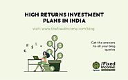 High Return Investment Plans in India