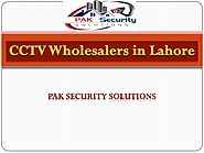 CCTV Wholesalers in Lahore