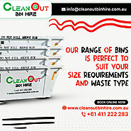 Waste Type | Clean Out Bin Hire