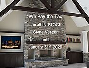 Brick & Stone Accent Wall - a “We Pay the Tax” Event