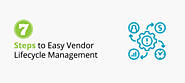 7 Steps to Easy Vendor Lifecycle Management - Expenzing
