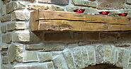 RECLAIMED WOOD MANTEL IS A BEAUTIFUL ADDITION TO ANY FIREPLACE