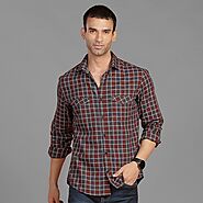 Smart looking Check Shirts for Men available at Beyoung