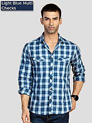 Purchase the popular Check Shirts for men available at Beyoung