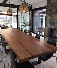 Wood Slab Table