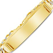 Best Glorious Mens Gold Bracelet - Exotic Diamonds