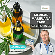 Medical marijuana card California | Green Pot MD