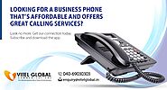 Business VoIP Phone Services & International Call to USA & Canada from India-Vitelglobal.in