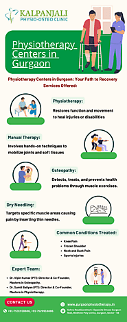 Relieve Pain with Kalpanjali physiotherapy centers in Gurgaon