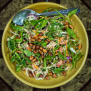 Tea leaf salad