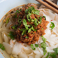 Shan-style ‘tofu’ noodles