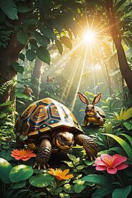 The Tortoise and the Rabbit: A Motivational Tale | Story Book | Amazon.com