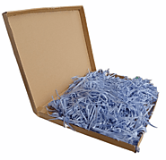 FLORALCRAFT® 100g Shredded Tissue Paper - Blue - Michael Dark