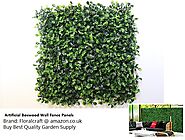 Artificial Boxwood Wall Fence Panels