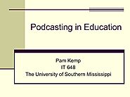 Podcasting In Education