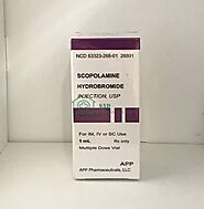 Thuốc Thôi Miên Scopolamine 0.4mg Dạng Xịt