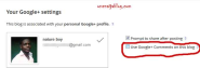 How To Enable Google Plus Comment Box On Blogger Blog | Onenaija Blog