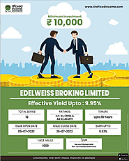 Edelweiss Broking Limited Minimum investment 10K