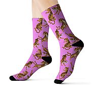 Our Best Ever Tiger Fun Novelty Socks Only - Sock O Mania