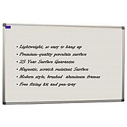 Porcelain magnetic whiteboards