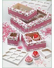 Get Rectangular Cupcake Boxes Online from Chalfont Products