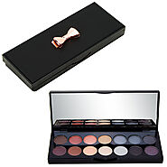 14 Colors Eyeshadow Palette in Rose Gold Bow by Ver Beauty-VMP1417 | Ver Beauty