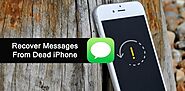 How Can I Retrieve Text Messages From a Dead iPhone?