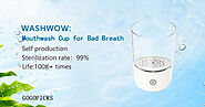 WASHWOW-Mouthwash Cup for Bad Breath | Indiegogo
