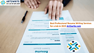 Best Professional Resume Writing Services for a Job in 2023 Art2write.com