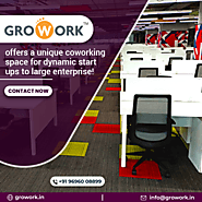 Inspiring co-working space for rent in Hyderabad