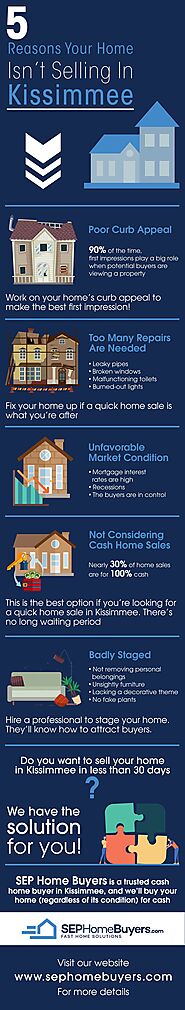 Infographics: Why Are You Unable To Sell Your Kissimmee Home?