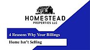 4 Reasons Why Your Billings Home Is Not Selling