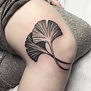 Ginkgo Leaf Tattoo Ideas and Meanings Flower Designs