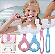 3- 360 DEGREE SILICONE TOOTHBRUSH FOR KIDS