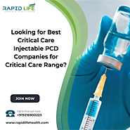 Best Critical Care Injectable PCD Companies in India