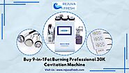 Buy 9-in-1 Fat Burning Professional 30K Cavitation Machine