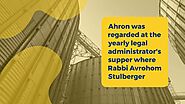 Ahron Zilberstein was Treasurer and Financial Secretary for a long time