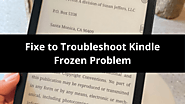 Guide to Troubleshoot Kindle Frozen Problem | Ebook Helpline