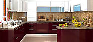 G Shaped Modular Kitchen in Ambala - Prem Construction Metal Store | PCMS.in