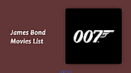 James Bond Movies List (Ordered by Release Date) - Listli