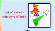List of Railway Minister of India from 1947 to 2022