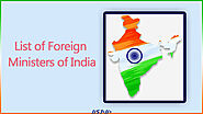 List of Foreign Minister of India from 1947 to 2022
