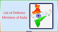 List of Defence Minister of India from 1947 to 2022