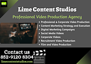 Professional Video Production House in Hong Kong - Lime Content Studios