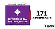 171 candidates have been invited through BC PNP draw