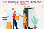 What is Recurring Delivery and How to Setup in WooCommerce - Flipper Code
