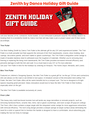 Zenith by Danco Holiday Gift Guide